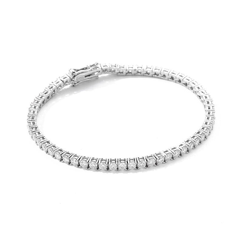 Sparkling Square Bracelet