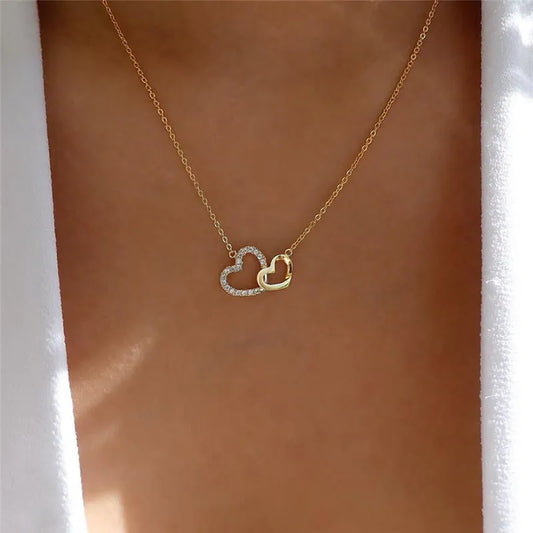 Romantic Small Heart-shaped Necklaces