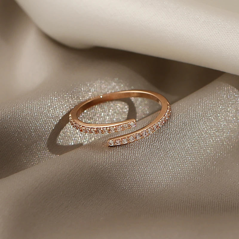 Rose Gold Colour Ring