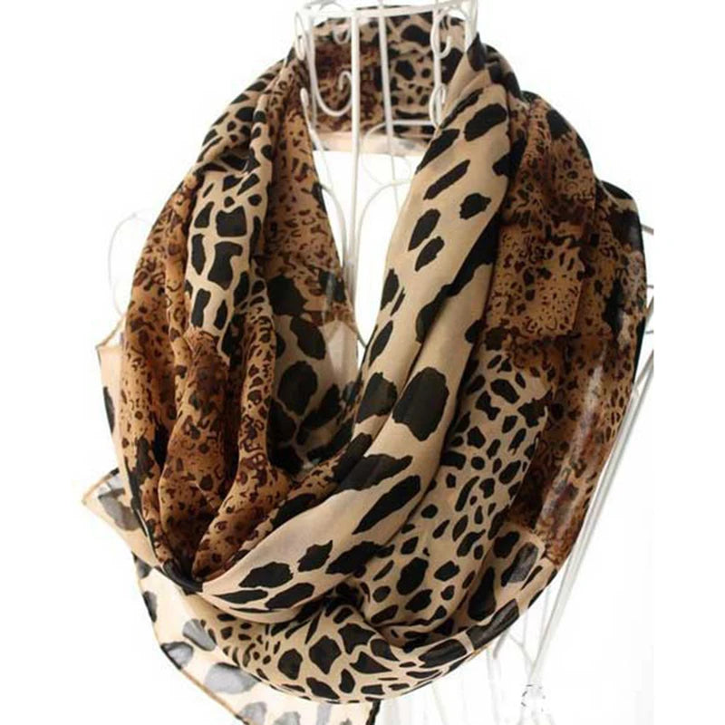 New Fashion Women Long Soft Wrap Lady Shawl Silk Chiffon Scarves