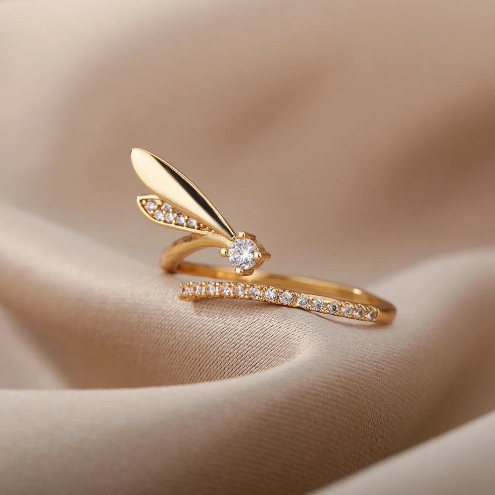 Creative Cute Wing Rings For Women