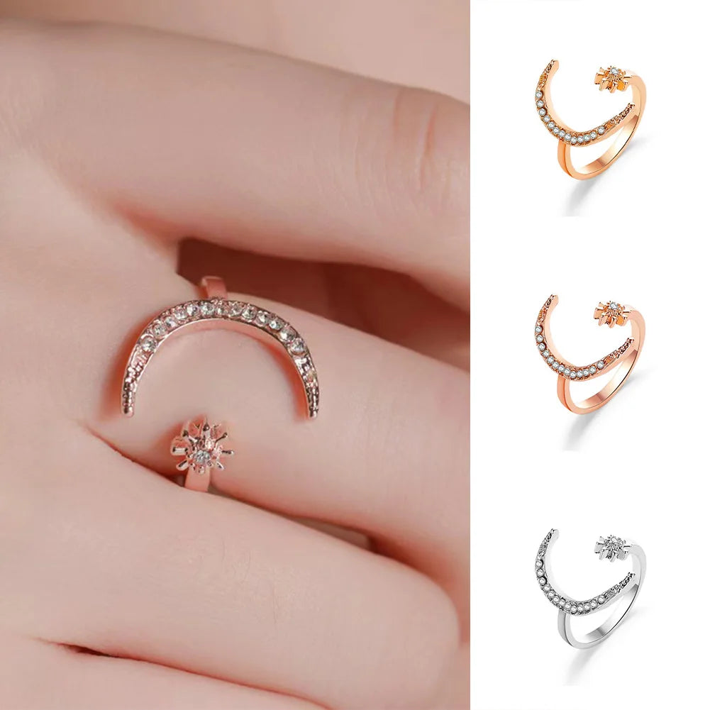 New 2023 Minimalist Thin Rings For Women Brilliant Cubic Zircon