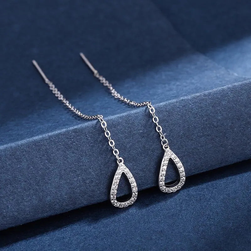 Drop Ear Line Long Hanging Earrings