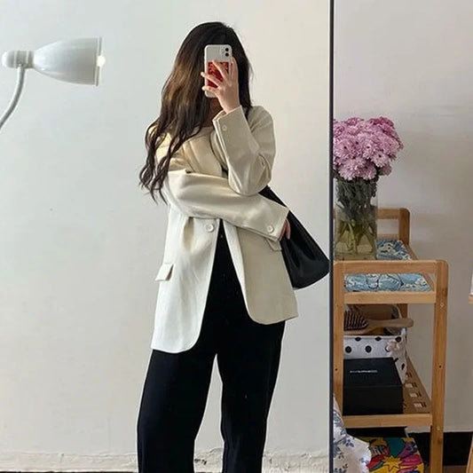 Autumn Blazers Women Style Fashion