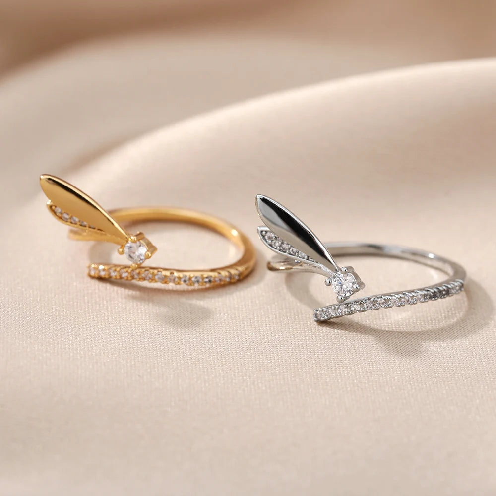 Creative Cute Wing Rings For Women