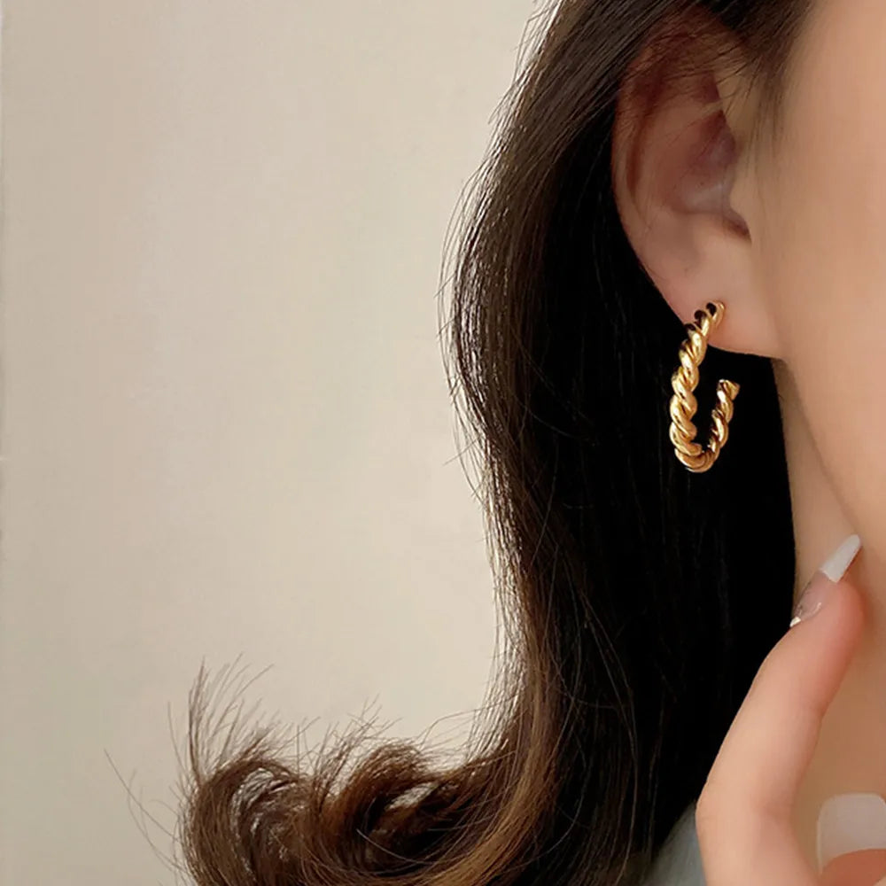 Earrings For Women Gold Color Silver